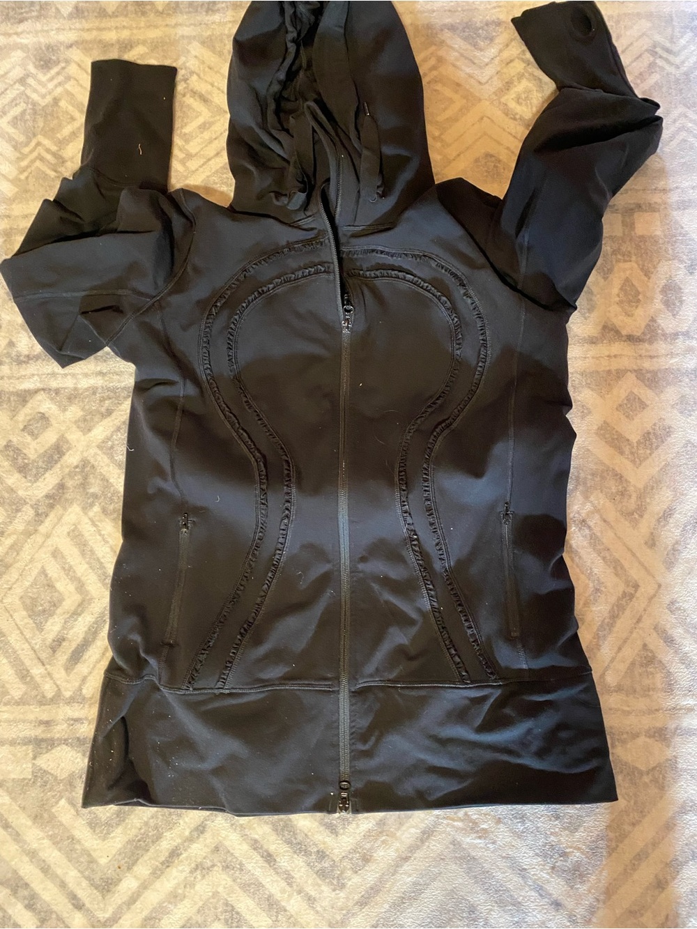 Vintage Lululemon Scuba Black Women's